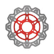 Load image into Gallery viewer, EBC 98-00 Triumph Hinckley Daytona 955i (w/6 Bolt Sngl Side Arm) Frt Lft/Rght Vee Floating Red Rotor