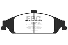 Load image into Gallery viewer, EBC 98-01 Chevrolet Malibu 2.4 Redstuff Front Brake Pads - Main Product View