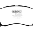 Load image into Gallery viewer, EBC 98-02 Subaru Forester 2.5 Greenstuff Front Brake Pads - Side View