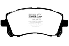 Load image into Gallery viewer, EBC 98-02 Subaru Forester 2.5 Redstuff Front Brake Pads - Side View