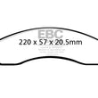 Load image into Gallery viewer, EBC 98-03 Dodge B250 B2500 Cargo 2500 Van 3/4 Ton Ultimax2 Front Brake Pads - Main Product View