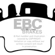 Load image into Gallery viewer, EBC 98-05 Porsche 911 996 3.4 Carrera 2 (Iron Rotor) Redstuff Frt Brake Pad (Check EBC Fit Guide) - Main Product View