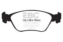 Load image into Gallery viewer, EBC 98-05 Volvo C70 2.3 Turbo T5 (16in Wheels) Redstuff Front Brake Pads - Main Product View