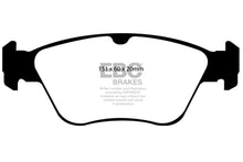 Load image into Gallery viewer, EBC 99-01 Mercedes-Benz C230 (W202) 2.3 Ultimax2 Front Brake Pads - Side View