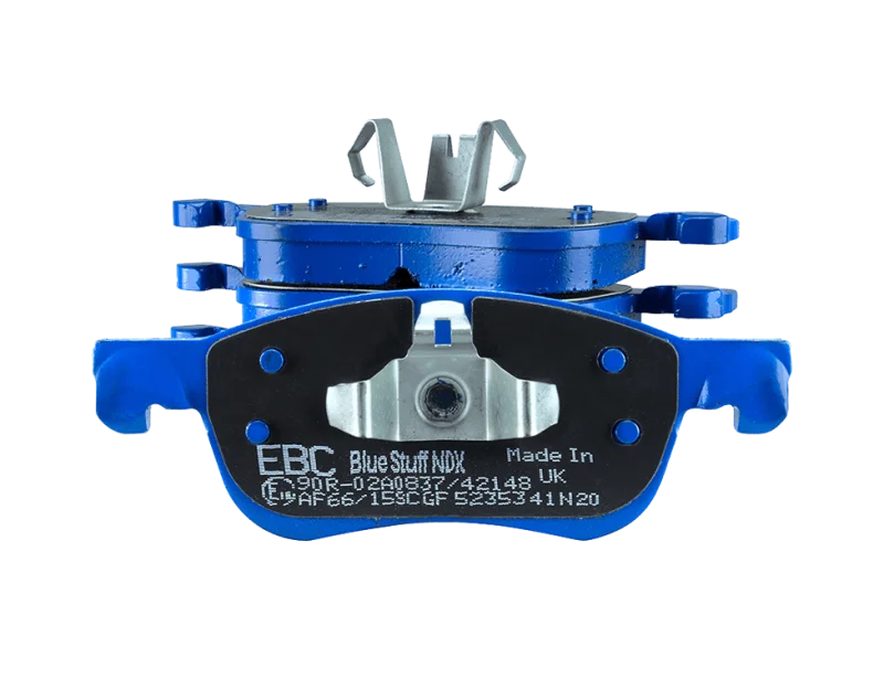 EBC 99-02 BMW Z3 Bluestuff Front Brake Pads - Side View