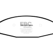 Load image into Gallery viewer, EBC 99-02 Jeep Grand Cherokee 4.0 (ATE) Ultimax2 Front Brake Pads - Main Product View