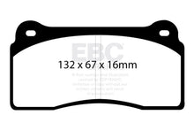Load image into Gallery viewer, EBC 99-03 Aston Martin DB7 5.9 Redstuff Front Brake Pads - Main Product View