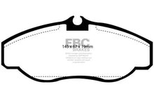 Load image into Gallery viewer, EBC 99-03 Land Rover Discovery (Series 2) 4.0 Ultimax2 Front Brake Pads - Side View