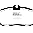Load image into Gallery viewer, EBC 99-03 Land Rover Discovery (Series 2) 4.0 Yellowstuff Front Brake Pads - Main Product View