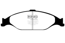 Load image into Gallery viewer, EBC 99-04 Ford Mustang 3.8 Greenstuff Front Brake Pads - Main Product View