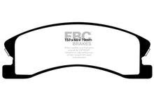 Load image into Gallery viewer, EBC 99-04 Jeep Grand Cherokee 4.0 (Akebono) Yellowstuff Front Brake Pads - Main Product View