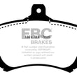 Load image into Gallery viewer, EBC 99-04 Volvo S40 1.9 Turbo T4 (200 BHP) Yellowstuff Front Brake Pads - Main Product View