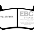 Load image into Gallery viewer, EBC AP Racing CP7600 Caliper Redstuff Brake Pads - Main Product View
