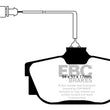 Load image into Gallery viewer, EBC (ATE) with Wear Leads Greenstuff Rear Brake Pads fits 2000-2003 Volkswagen EuroVan GLS / 2000-2003 Volkswagen EuroVan MV