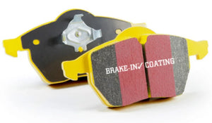 EBC Apollo-4 Caliper Yellowstuff Racing Brake Pad fits 2002-2018 BMW 3-Series (f30/f31/f34) / Ford / Mazda
