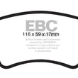 Load image into Gallery viewer, EBC Brakes Bluestuff Street and Track Day Brake Pads - Main Product View