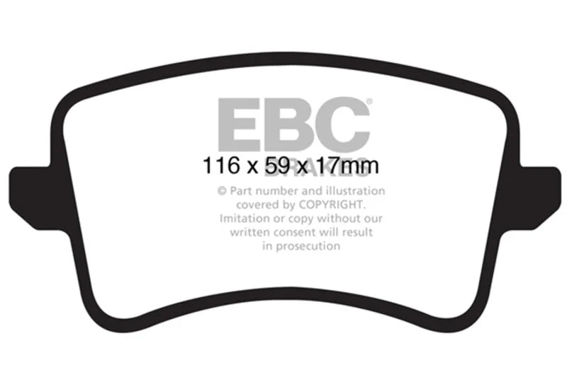 EBC Brakes Bluestuff Street and Track Day Brake Pads - Main Product View