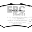Load image into Gallery viewer, EBC Brakes Bluestuff Street and Track Day Brake Pads - Main Product View