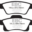 Load image into Gallery viewer, EBC Brakes Bluestuff Street and Track Day Brake Pads fits 2011-2026 Dodge DURANGO Citadel / CREW / Express / GT / GT Plus ...