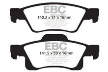 Load image into Gallery viewer, EBC Brakes Bluestuff Street and Track Day Brake Pads fits 2011-2026 Dodge DURANGO Citadel / CREW / Express / GT / GT Plus ...