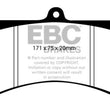 Load image into Gallery viewer, EBC Brakes Greenstuff 2000 Series Sport Pads - Side View