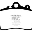 Load image into Gallery viewer, EBC Brakes Greenstuff 2000 Series Sport Pads - Side View