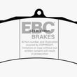 Load image into Gallery viewer, EBC Brakes Redstuff Ceramic Brake Pads - Main Product View