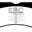 Load image into Gallery viewer, EBC Brakes Redstuff Ceramic Brake Pads - Side View