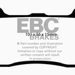 Load image into Gallery viewer, EBC Brakes Wilwood Dynalite Narrow Redstuff Ceramic Brake Pads - Main Product View