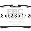 Load image into Gallery viewer, EBC Brakes Yellowstuff Performance Brake Pads - Main Product View
