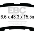 Load image into Gallery viewer, EBC 13+ Acura RLX 3.5 Greenstuff Rear Brake Pads - Main Product View