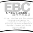 Load image into Gallery viewer, EBC 05-07 Ford F250 (inc Super Duty) 5.4 (2WD) Yellowstuff Front Brake Pads - Main Product View