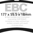 Load image into Gallery viewer, EBC 05-07 Ford F250 (inc Super Duty) 5.4 (2WD) Yellowstuff Rear Brake Pads - Main Product View