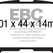 Load image into Gallery viewer, EBC 13+ Mitsubishi Outlander 2.4 FWD Extra Duty Rear Brake Pads - Main Product View