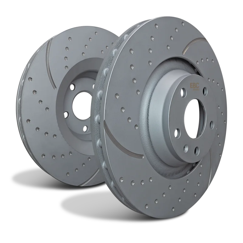 EBC Front GD Sport Rotors fits 2021-2026 Hyundai Elantra N 2.0T / 2022-2023 Kona N - Main Product View