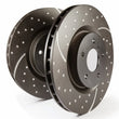 Load image into Gallery viewer, EBC GD Sport Rear Rotors fits 2013-2022 Ford F-350 Super Duty 6.2L 4WD DRW - Side View