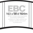 Load image into Gallery viewer, EBC 08-09 Buick Allure (Canada) 5.3 Greenstuff Front Brake Pads - Main Product View