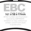 Load image into Gallery viewer, EBC 10-11 Ford Focus 1.6 Greenstuff Front Brake Pads - Main Product View
