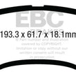 Load image into Gallery viewer, EBC 13+ Ford F250 (inc Super Duty) 6.2 (2WD) Greenstuff Rear Brake Pads - Main Product View