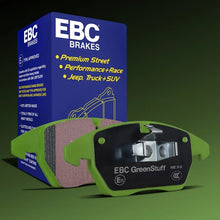 Load image into Gallery viewer, EBC Greenstuff Rear Brake Pads fits 2005-2010 Ford Mustang 4.0L - Back View