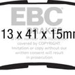 Load image into Gallery viewer, EBC 09-13 Toyota Highlander 2.7 2WD/4WD Greenstuff Rear Brake Pads - Main Product View