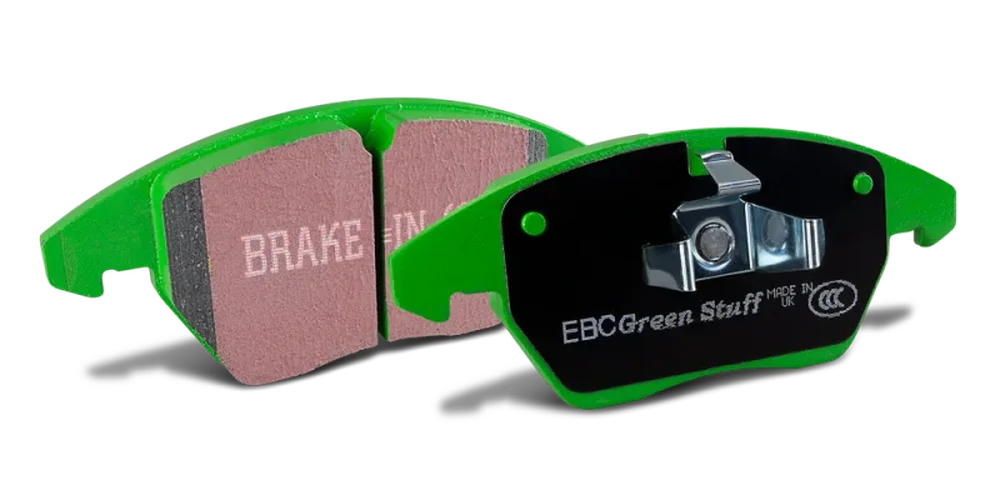 EBC 2023+ Ford Bronco 2.7TT Greenstuff Rear Brake Pads - Side View