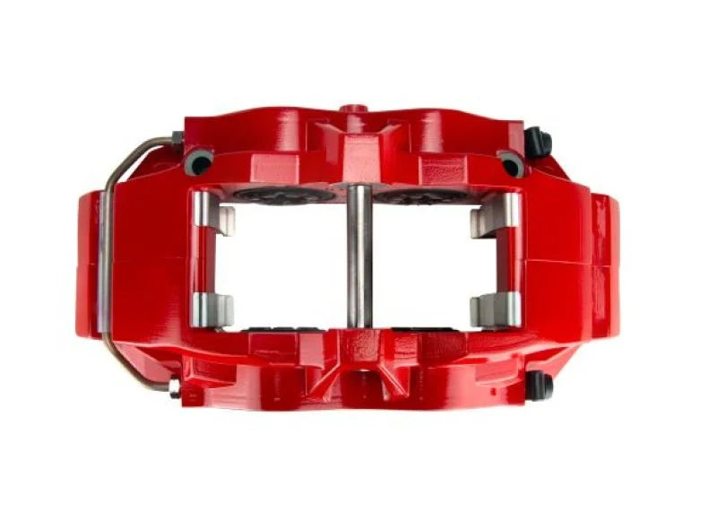 EBC Racing 05-11 Ford Focus ST (Mk2) Front Left Apollo-4 Red Caliper - Additional View 6