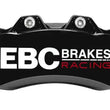 Load image into Gallery viewer, EBC Racing 07-13 BMW M3 (E90/E92/E82) Black Apollo-6 Calipers 380mm Rotors Front Big Brake Kit - Side View