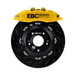 Load image into Gallery viewer, EBC Racing 08-21 Nissan 370Z Yellow Apollo-6 Calipers 355mm Rotors Front Big Brake Kit - Side View