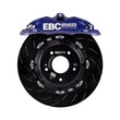 Load image into Gallery viewer, EBC Racing 12-21 Subaru BRZ/Toyota GT86 Blue Apollo-4 Calipers 330mm Rotors Front Big Brake Kit - Side View