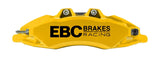 EBC Racing Yellow Apollo-6 Calipers 380mm Rotors Front Big Brake Kit fits 17-21 Honda Civic Type-R (FK8)