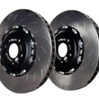 Load image into Gallery viewer, EBC Racing 2012+ Nissan GT-R (R35) 2 Piece SG Racing Front Rotors - Side View