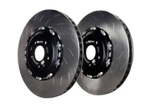Load image into Gallery viewer, EBC Racing 2012+ Nissan GT-R (R35) 2 Piece SG Racing Front Rotors - Side View