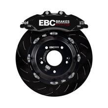 Load image into Gallery viewer, EBC Racing 2023+ Nissan 400Z Black Apollo-6 Calipers 355mm Rotors Front Big Brake Kit - Main Product View